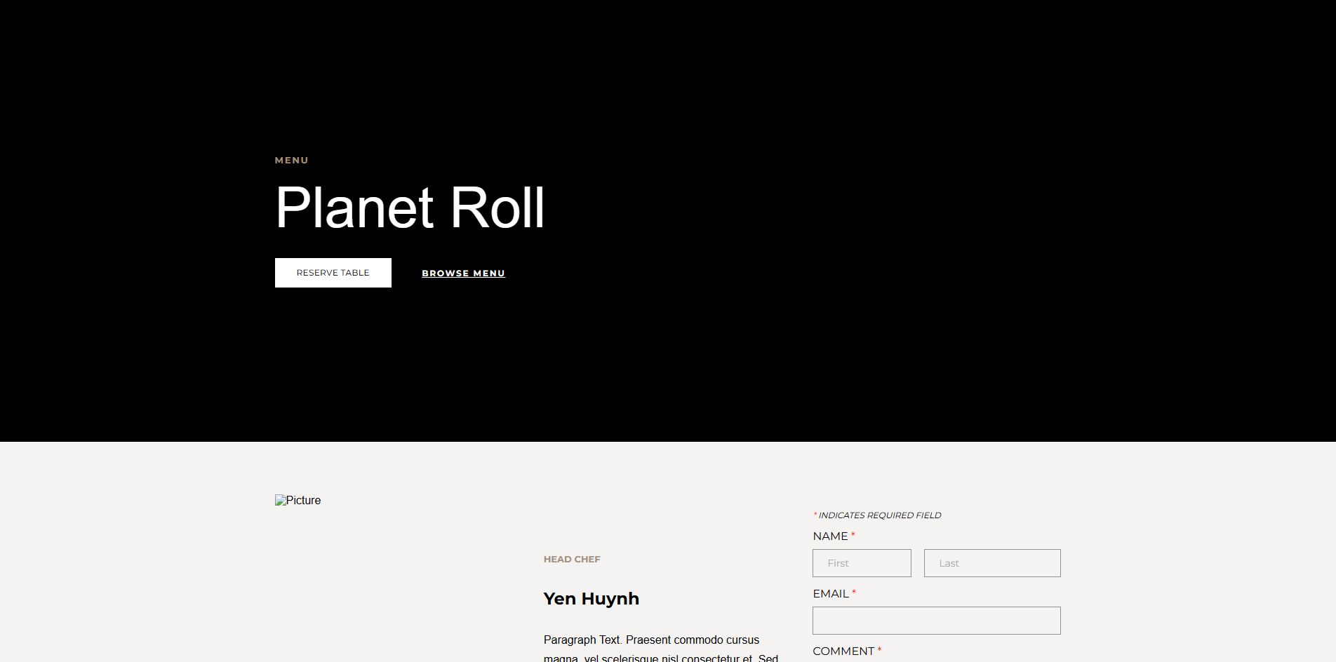 Planet Roll